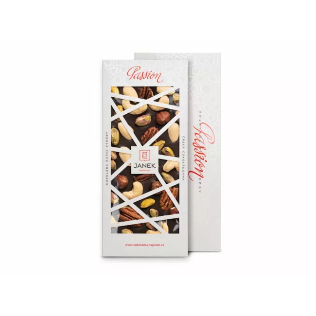 72% Dark Chocolate Passion with Nuts